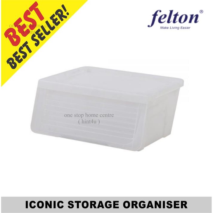 ICONIC STORAGE ORGANISER BOX ISO 2148 (SMALL) | Shopee Malaysia