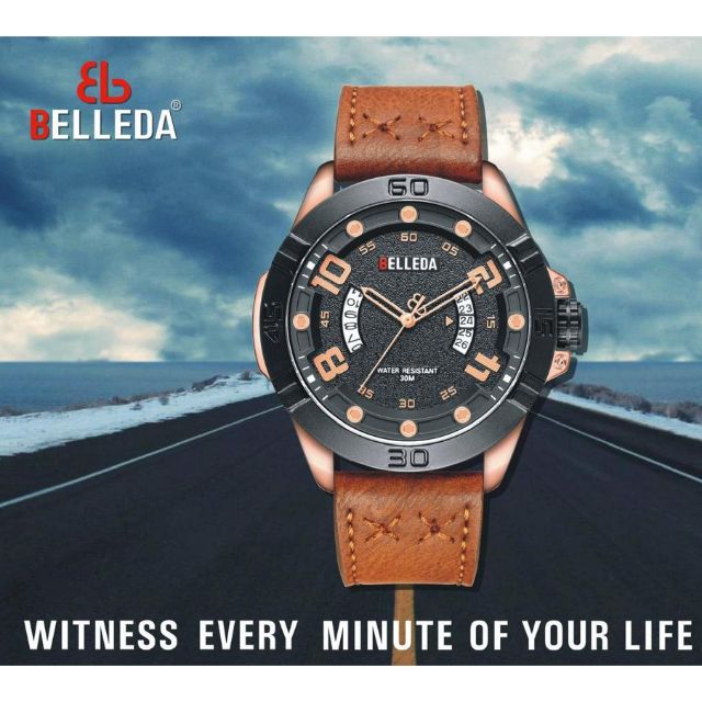 ORIGINAL WATERPROOF BELLEDA WATCH | Shopee Malaysia