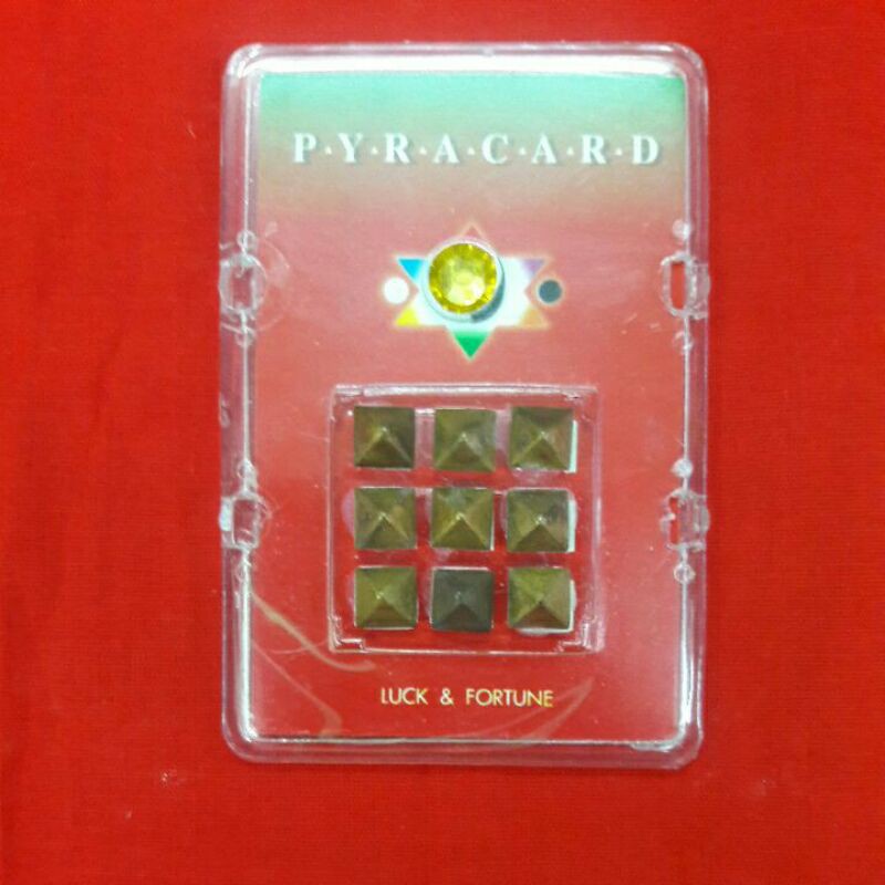 Pyra Card Pyramid Card Pocket Size Yantra | Shopee Malaysia
