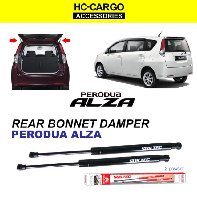 Sustec Perodua Alza Rear Boot Absorber Rear Bonnet Damper Pcs