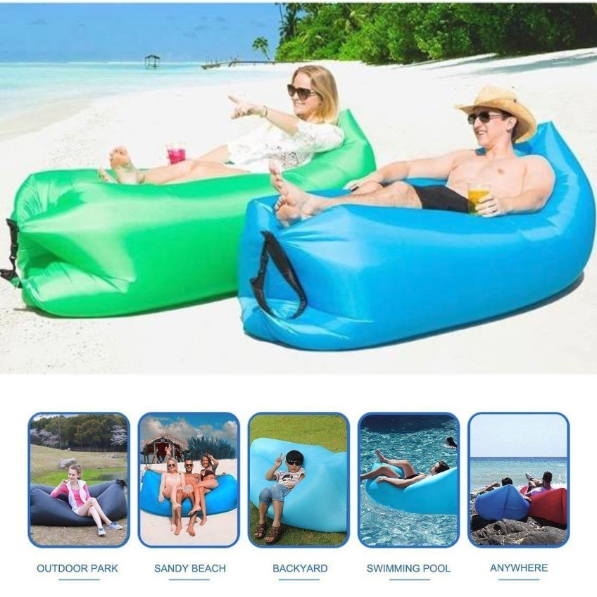 Hangout inflatable deals air bed