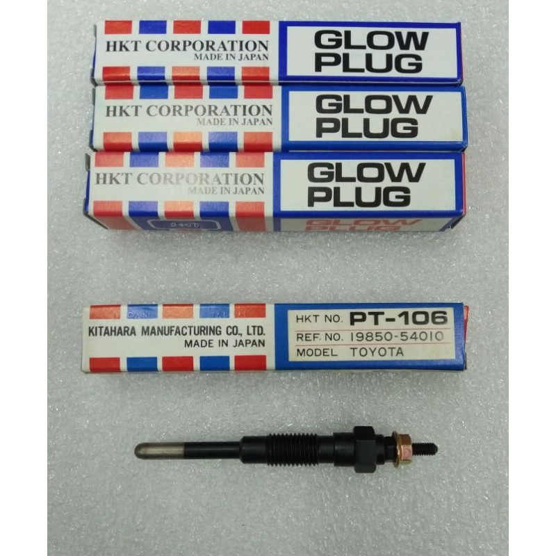 TOYOTA HIACE 11V GLOW PLUG(PT-106)- 1 SET/4 PCS | Shopee Malaysia
