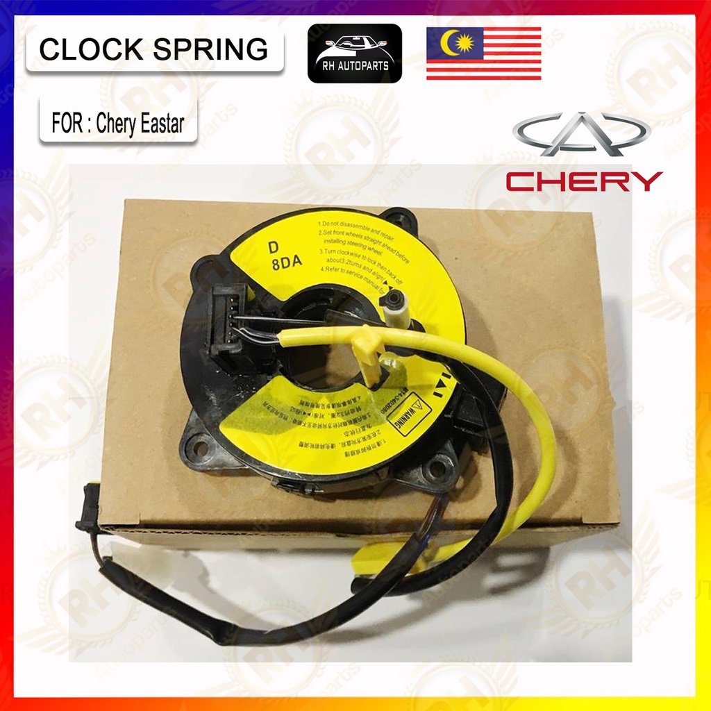 Chery Eastar Clock Spring Spiral Cable Steering Airbag Horn Hon Signal ...