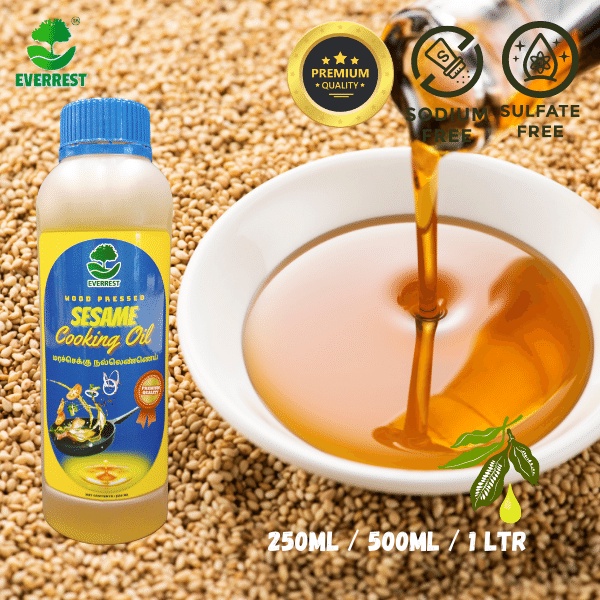 EVERREST SESAME COOKING OIL (WOOD PRESSED) Shopee Malaysia