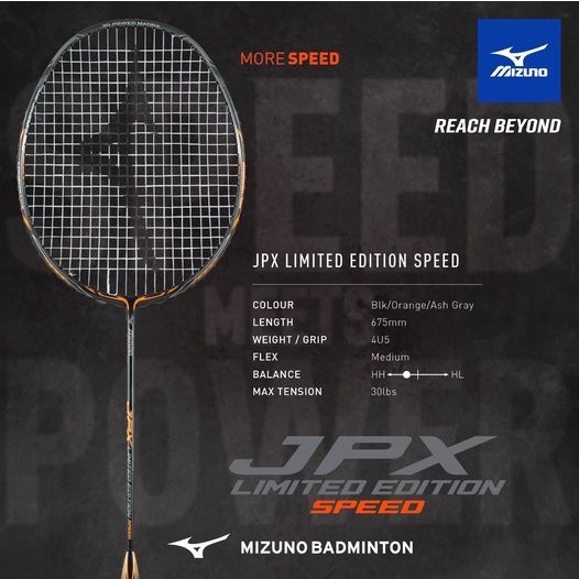 Mizuno badminton on sale racket malaysia