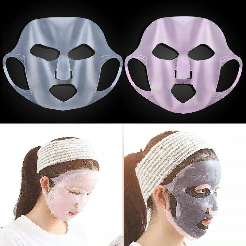 1Piece Reusable Silicone Face Mask / Moisturizing Lifting Firming Anti