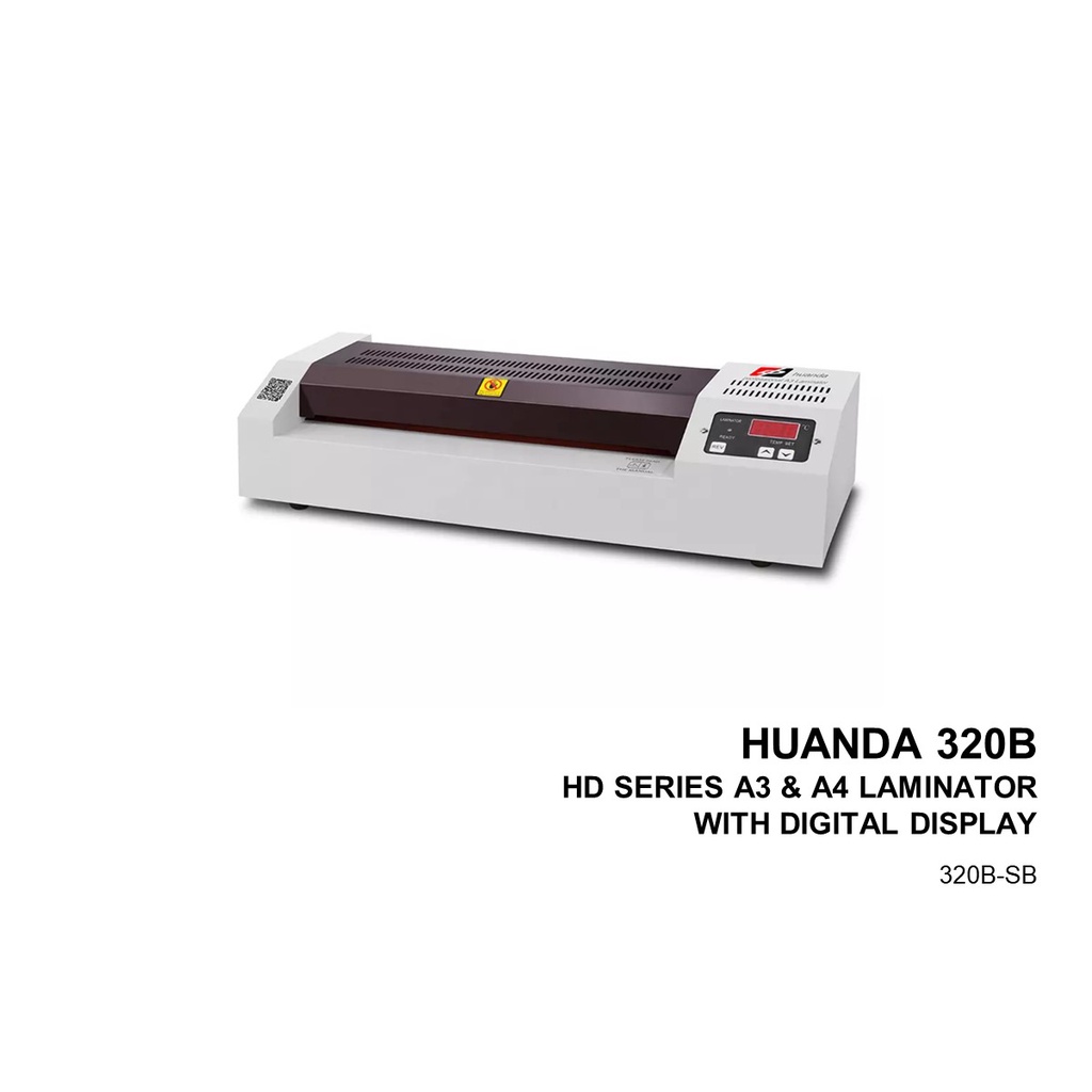 HUANDA 320B HD SERIES A3 & A4 LAMINATOR WITH DIGITAL DISPLAY Shopee