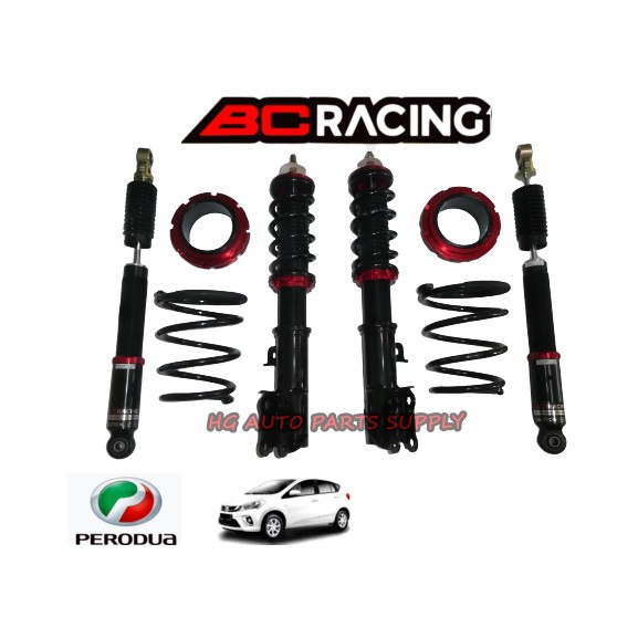 Perodua Myvi Gen3 2018' BC Racing V1 Series Adjustable Suspension ...