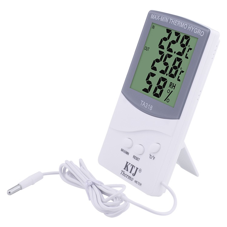 KTJ TA318 Indoor Outdoor Thermometer with Hygrometer Shopee Malaysia
