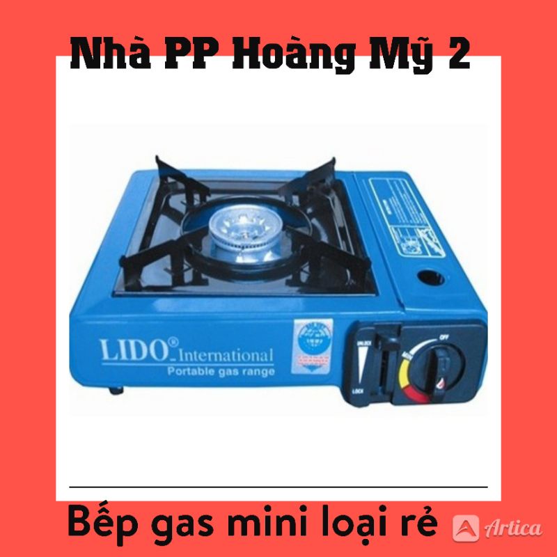 Lido INTERNATIONAl Mini Gas Stove with powder coating and stainless