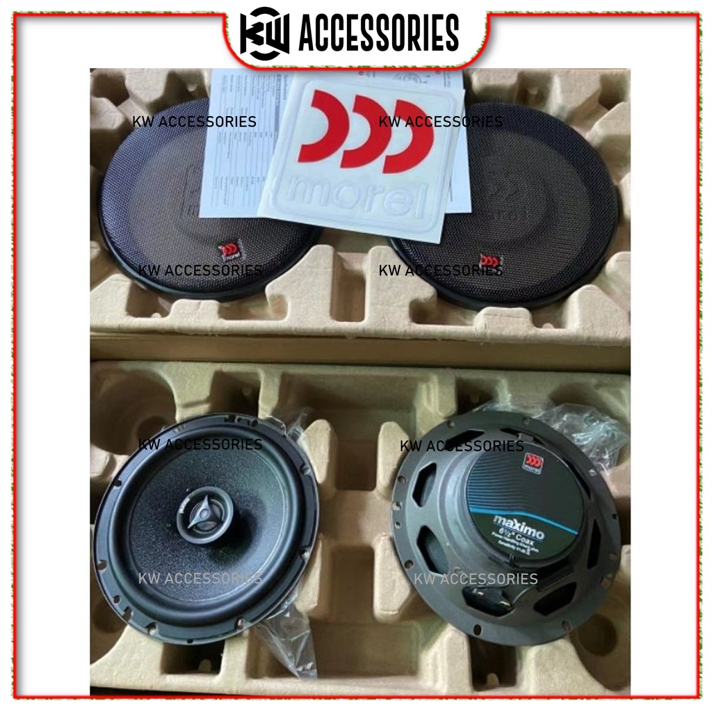 (Ready Stock)Morel Maximo 602 6" 2WAY Coaxial Speaker Shopee Malaysia