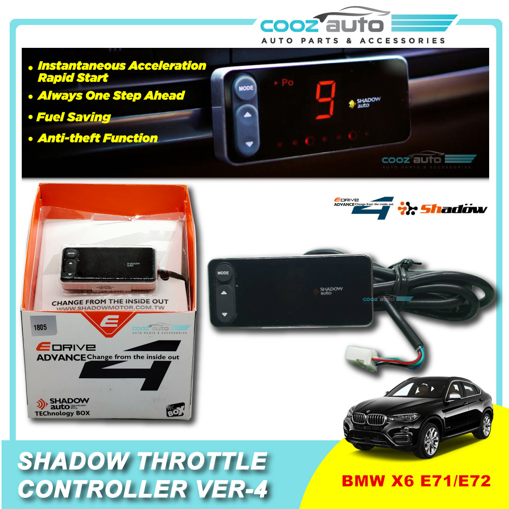 BMW X6 E71 E72 Shadow E-Drive Advance 4 Electronic Throttle Controller ...