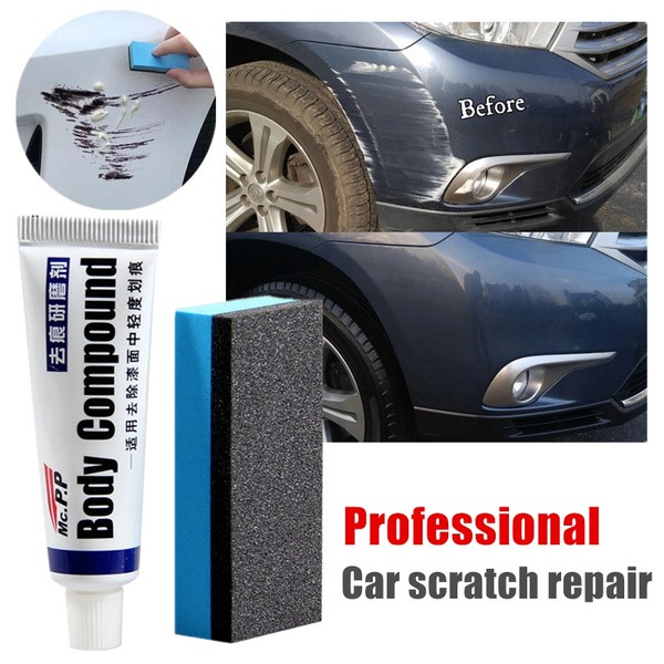 Body Compound Car Scratch Repair Agent Polishing Grinding Paste Paint Care  Set 15g