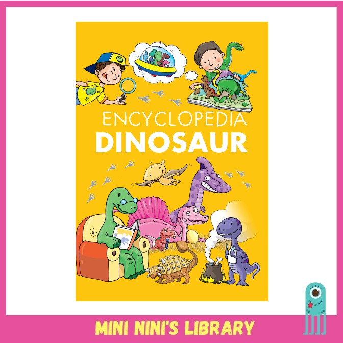 Encyclopedia Dinosaurs Children Reference Book Shopee Malaysia