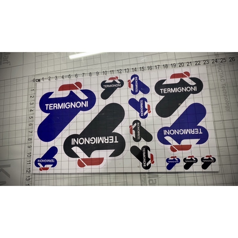 Sticker DECAL MOTOSIKAL #TERMIGNONI #EXHAUST | Shopee Malaysia