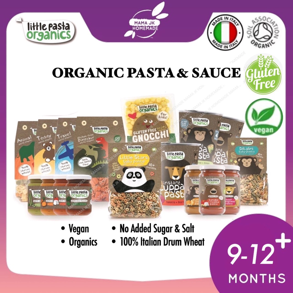 Little Pasta Organics Baby Pasta Sauce Organic Baby Pasta Sauces Baby