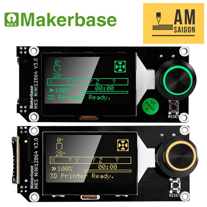 LCD MKS MINI 12864 V3 LCD 2 types of horizontal/vertical card slots ...