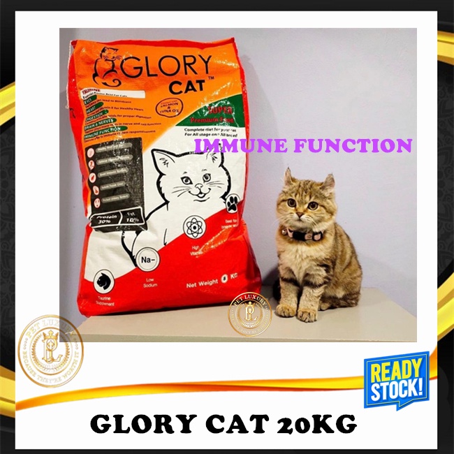 Glory Cat Food Salmon Tuna Oil 20KG Shopee Malaysia