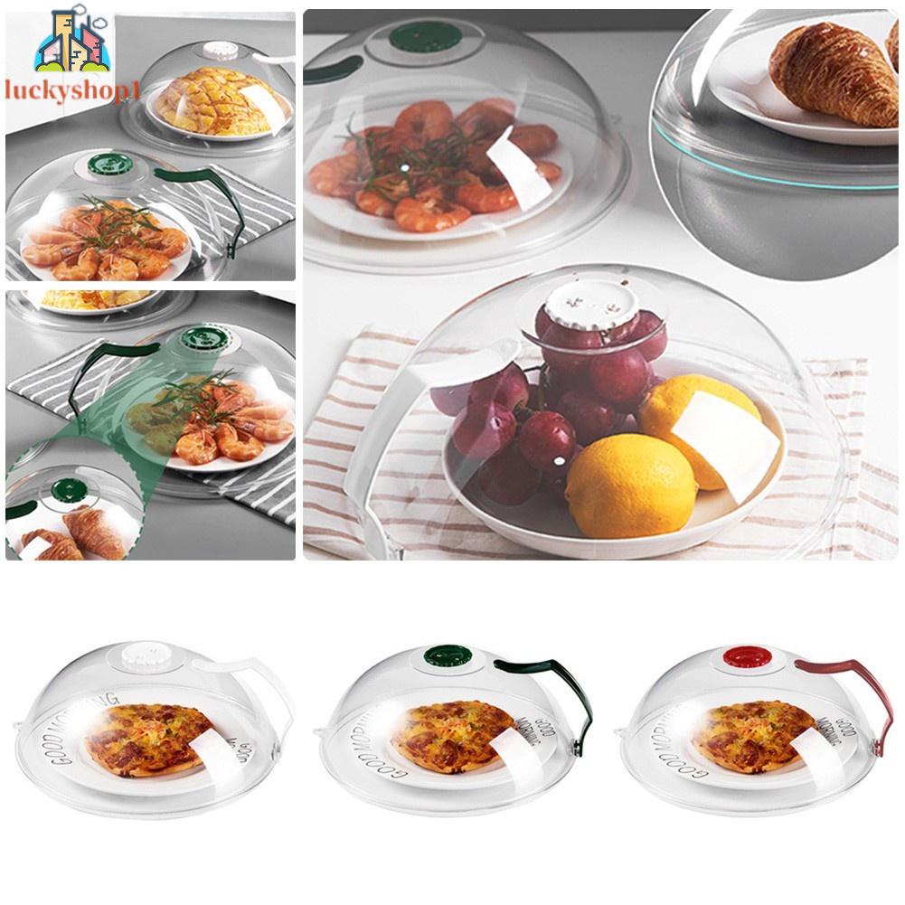 Microwave Food Dish AntiSplatter Cover Guard Lid With Steam Vents