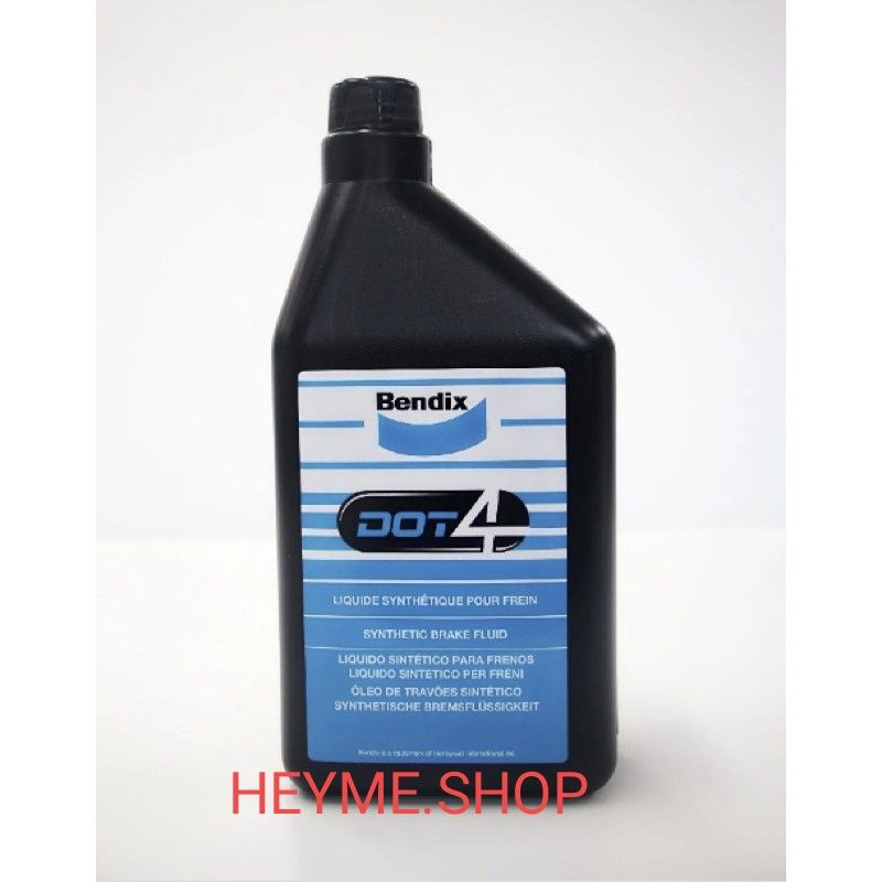 Original Bendix Brake Fluid Dot 4 1L (Made in Italy) | Shopee Malaysia