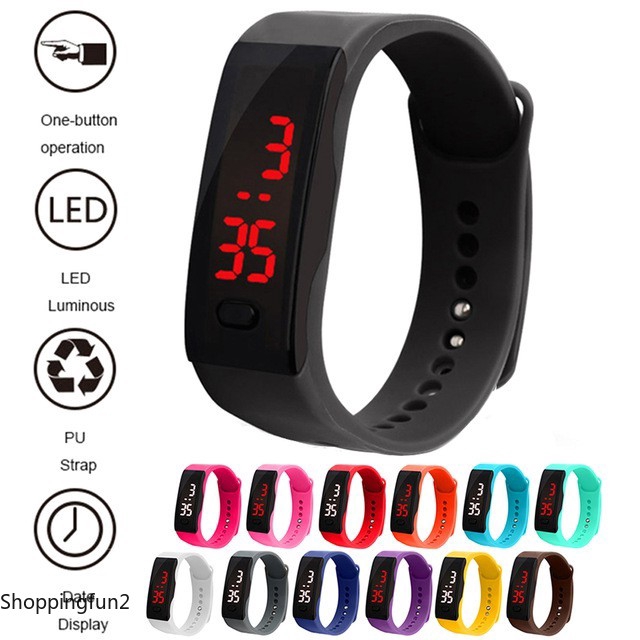 Led discount watch shopee