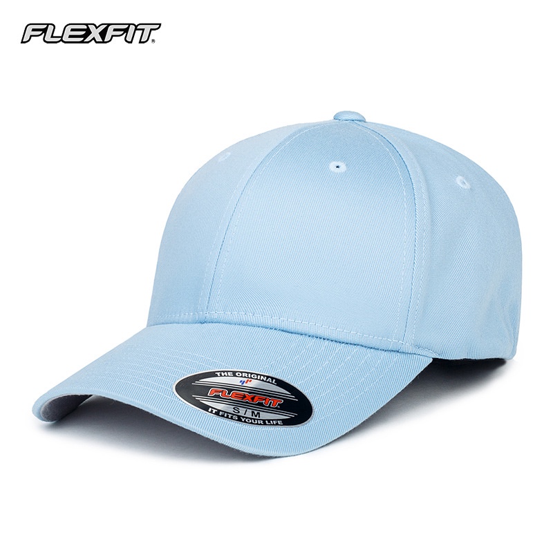 [FLEXFIT] 6277 Fully Enclosed Elastic Baseball Cap Big Head Hard Top Baseball Cap Large Size