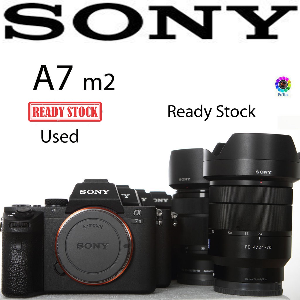 used sony a7 ii