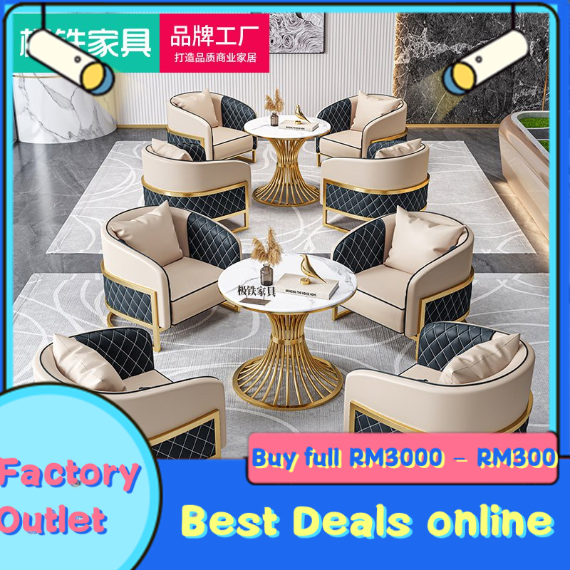 Sales Office Department Negotiation Table and Chair Combination ...