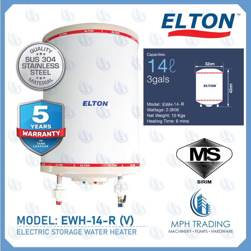 Elton Storage Heater Tank Elton Water Heater Element ELTON