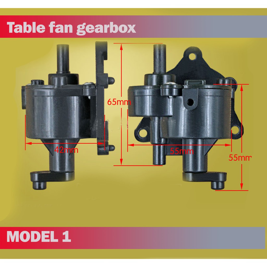 gearbox kipas meja GEAR Table Fan motor kipas Shopee Malaysia
