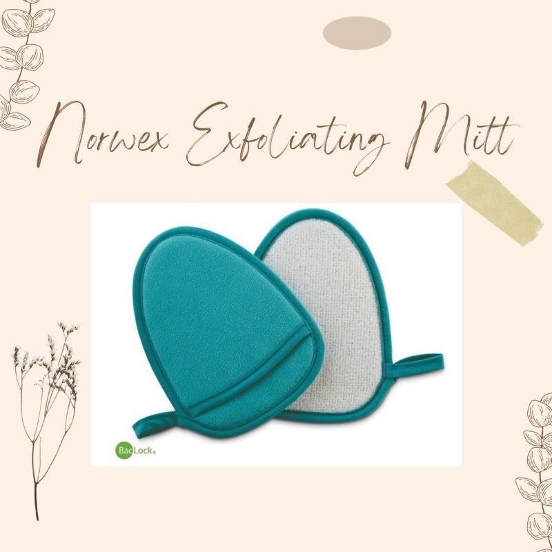Norwex Exfoliating Mitt Facial Ready Stock Shopee Malaysia