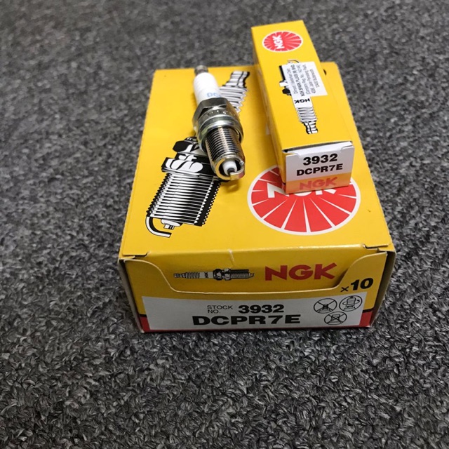 (NEW STOCK) (100 ORIGINAL) NGK Spark Plug DCPR7E Sutera, Juara