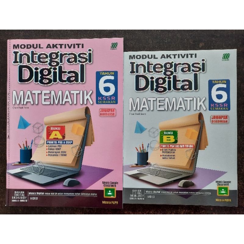 Modul Aktiviti Integrasi Digital Matematik Tahun 6 | Shopee Malaysia