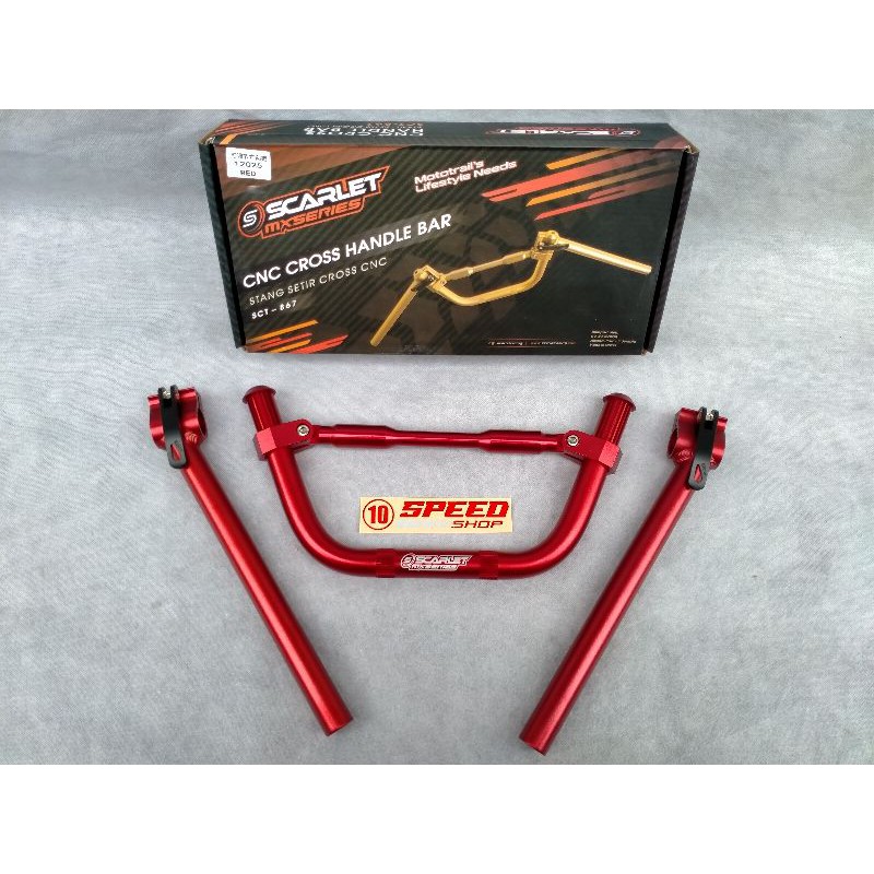Original Universal Scarlet Knockdown Robot Handlebars Klx Crf Dtracker ...