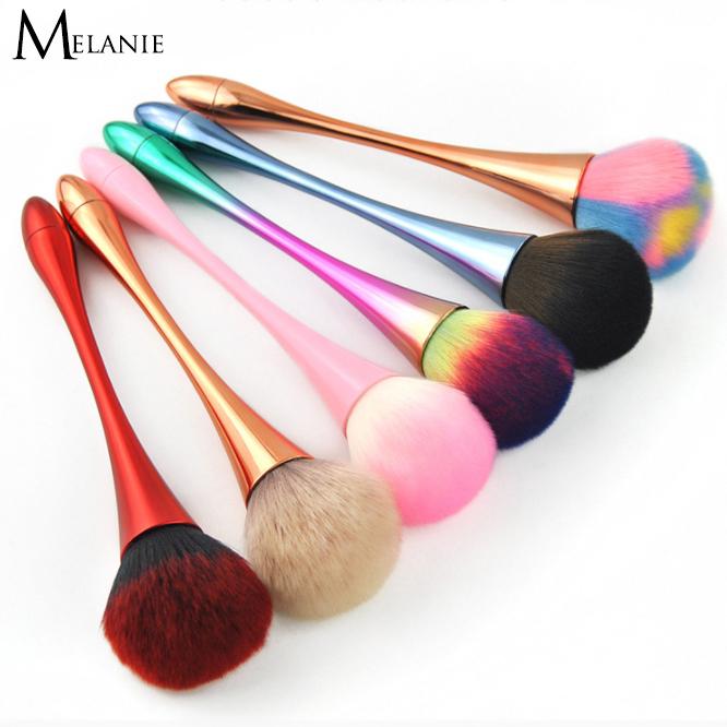 1pc Mushroom Shaped Loose Powder Brush, Extra Large Nail Dust Brush, Cleaning  Brush, Super Soft Fluffy Makeup Brush