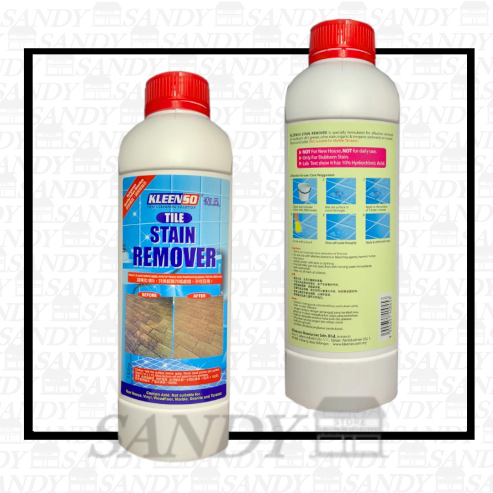 REMOVER 1 LITER KLEENSO TILES STAIN REMOVER Shopee Malaysia