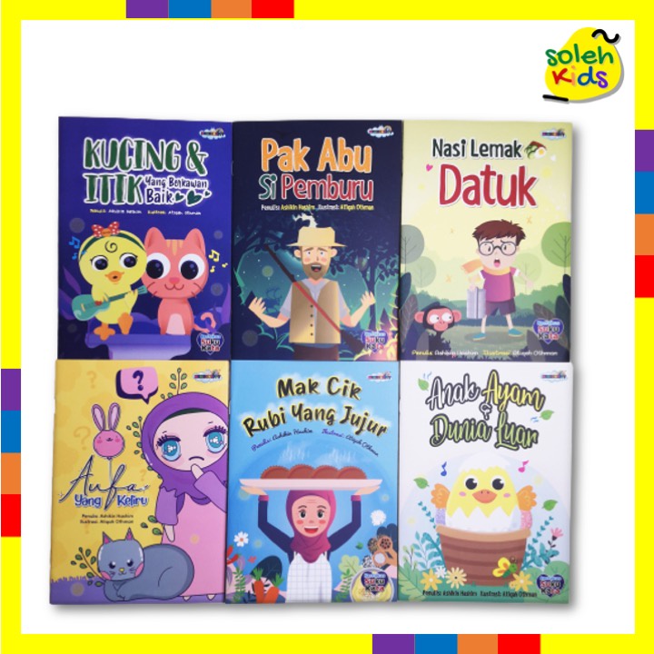 Koleksi Buku Cerita Cikgu Ashikin (6 Buku Percuma 3 Buku) | Shopee Malaysia