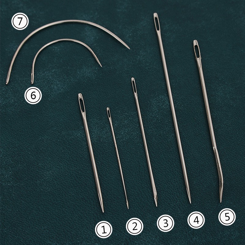 Leather Sewing Needles, Curved Needle Leather