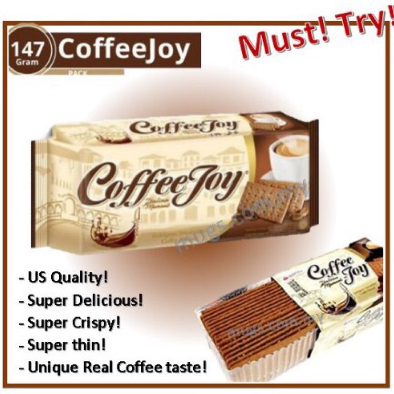 Mayora Coffee Joy Coffee Biscuit 142g Shopee Malaysia