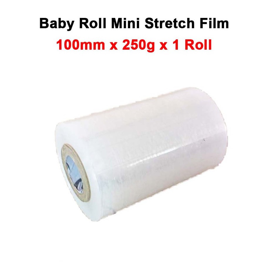 Baby Roll Mini Stretch Film 100mm x 250gm x 1 Roll | Shopee Malaysia