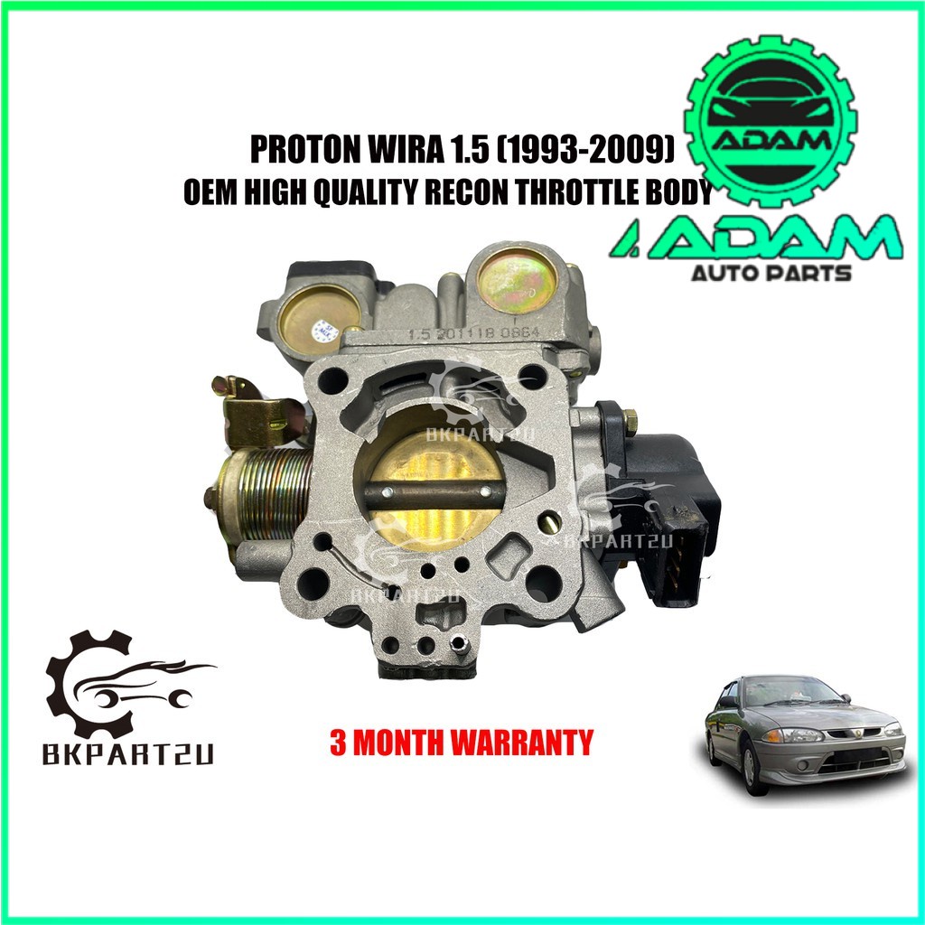 PROTON WIRA MMC 1.3 1.5 (19932009) THROTTLE BODY MADE BY RECON OEM 3