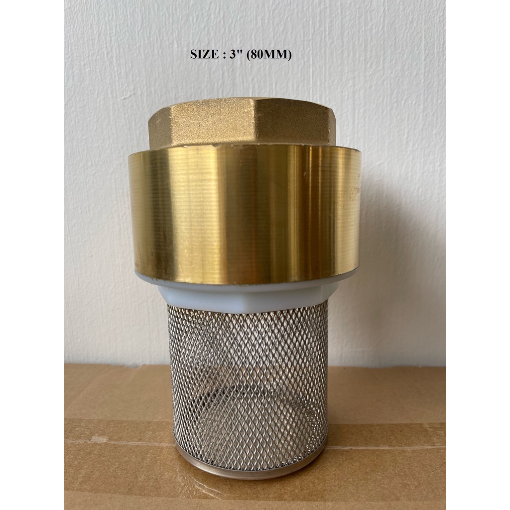 (100 ORIGINAL )"YORK" BRASS SPRING FOOT VALVE (3") Shopee Malaysia