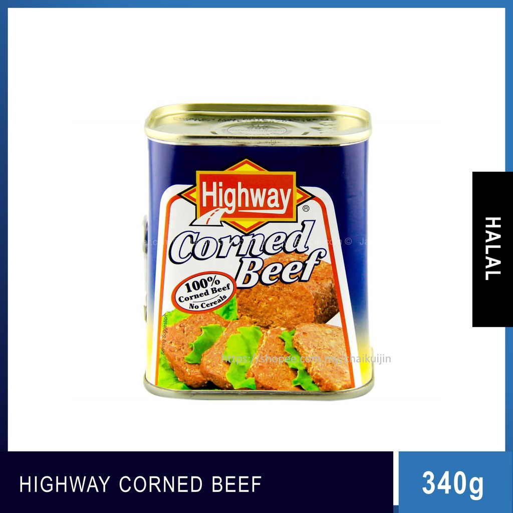 Highway Corned Beef 340gm Shopee Malaysia