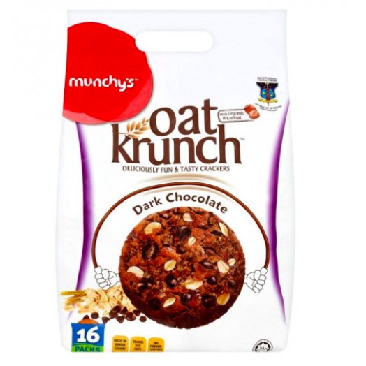 Munchy's Oat Crunch Dark Chocolate 416g | Shopee Malaysia