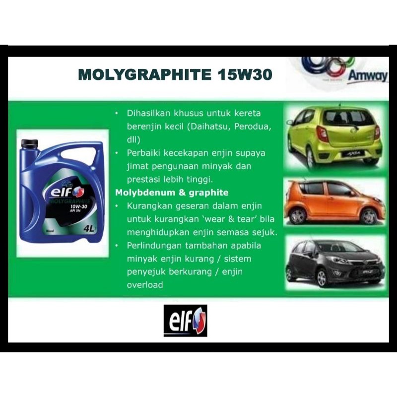 AMWAY ELF OIL 4L (ORIGINAL) Shopee Malaysia