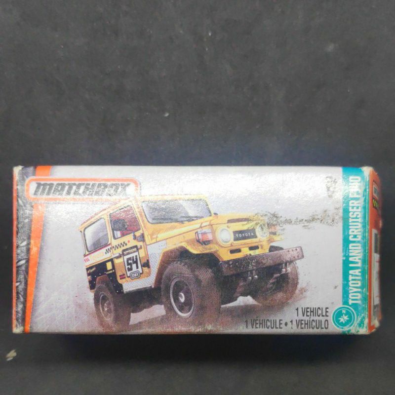 Matchbox Toyota Land Cruiser FJ40 szürke kisautó 1/64 - Mattel vásárlás