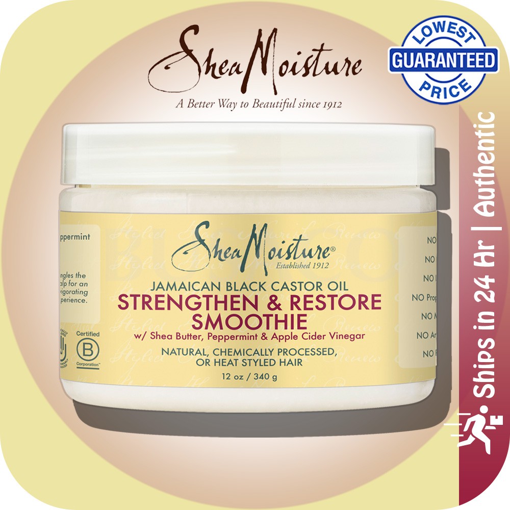 🔥In Stock🔥 340g | Shea Moisture Strengthen & Restore Smoothie ...