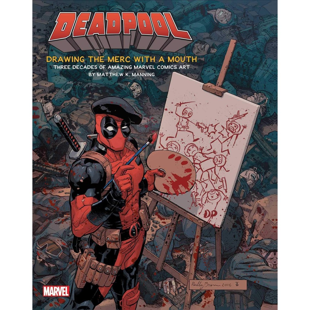 (BBW) Deadpool: Drawing The Merc With A Mouth: Three Decades Of Amazing ...