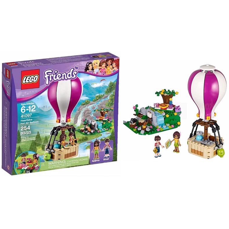 [Ready Stock] Original Lego Friends 41097 Heartlake Hot Air Balloon ...