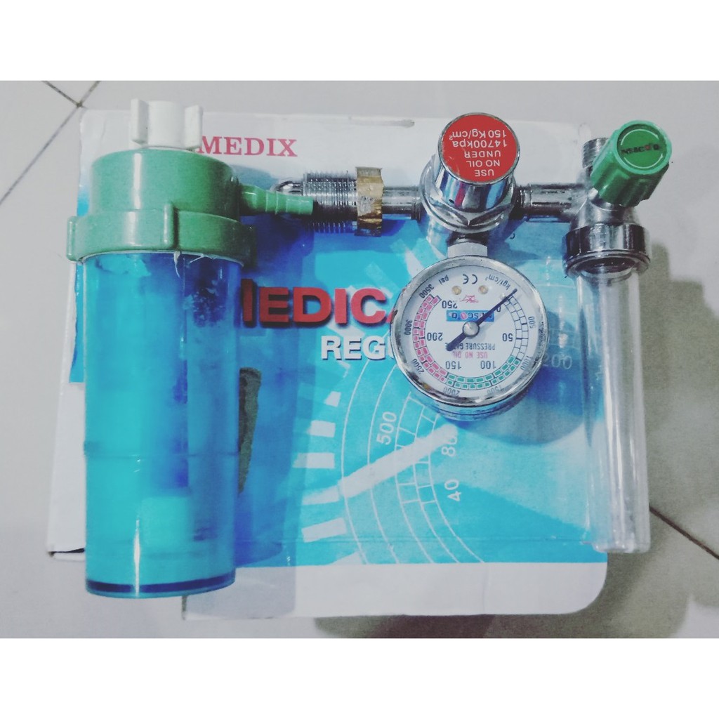 Biomedix Medical Oxygen Regulator | Shopee Malaysia